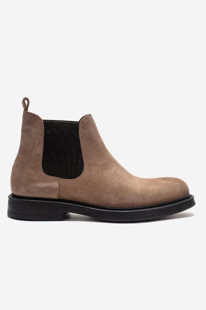 erkek-deri-lastikli-bot-KUM SUET-GLR9723-0103974_0